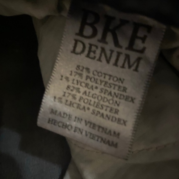 BKE Tyler Bootleg Jeans Men’s Size 34S- 28 inch inseam measurement - Picture 8 of 8